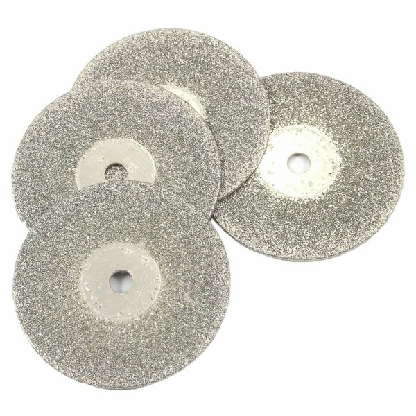 Forney Diamond Wheels, Replacements, 3/4 in, 4-Piece 60249